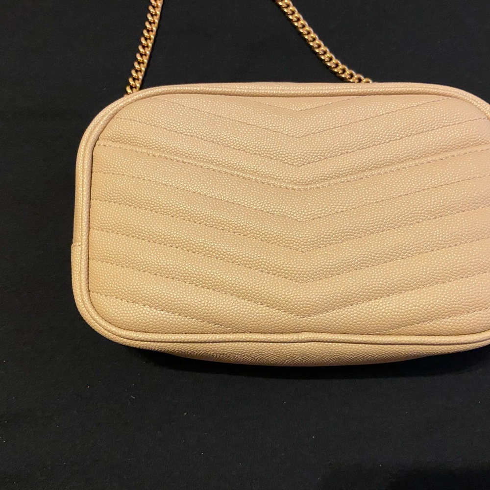 Saint Laurent Mini Lou matalasse leather camera bag - Picture 7 of 9